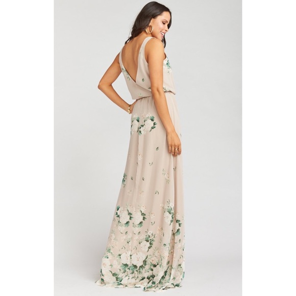 NWT Show Me Your MuMu Kendall Maxi Bridesmaid Dress - Picture 2 of 12